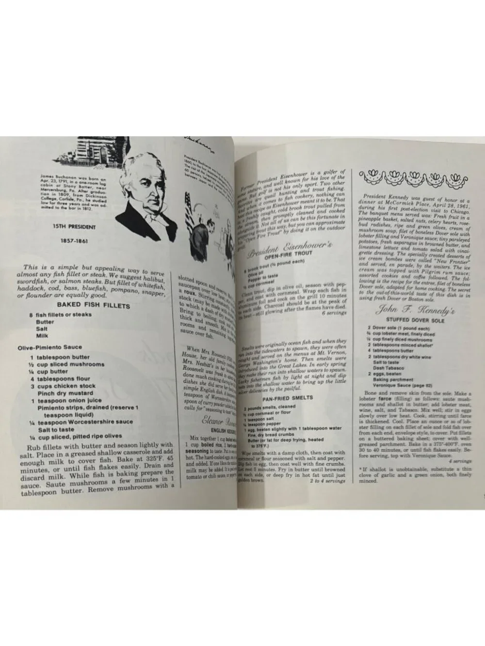 The president's own White House Cookbook SC 1968 American Recipes - Picture 9 of 13